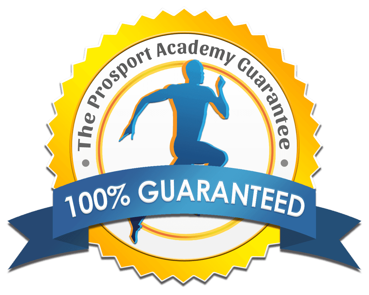 The ProSport Academy Guarantee