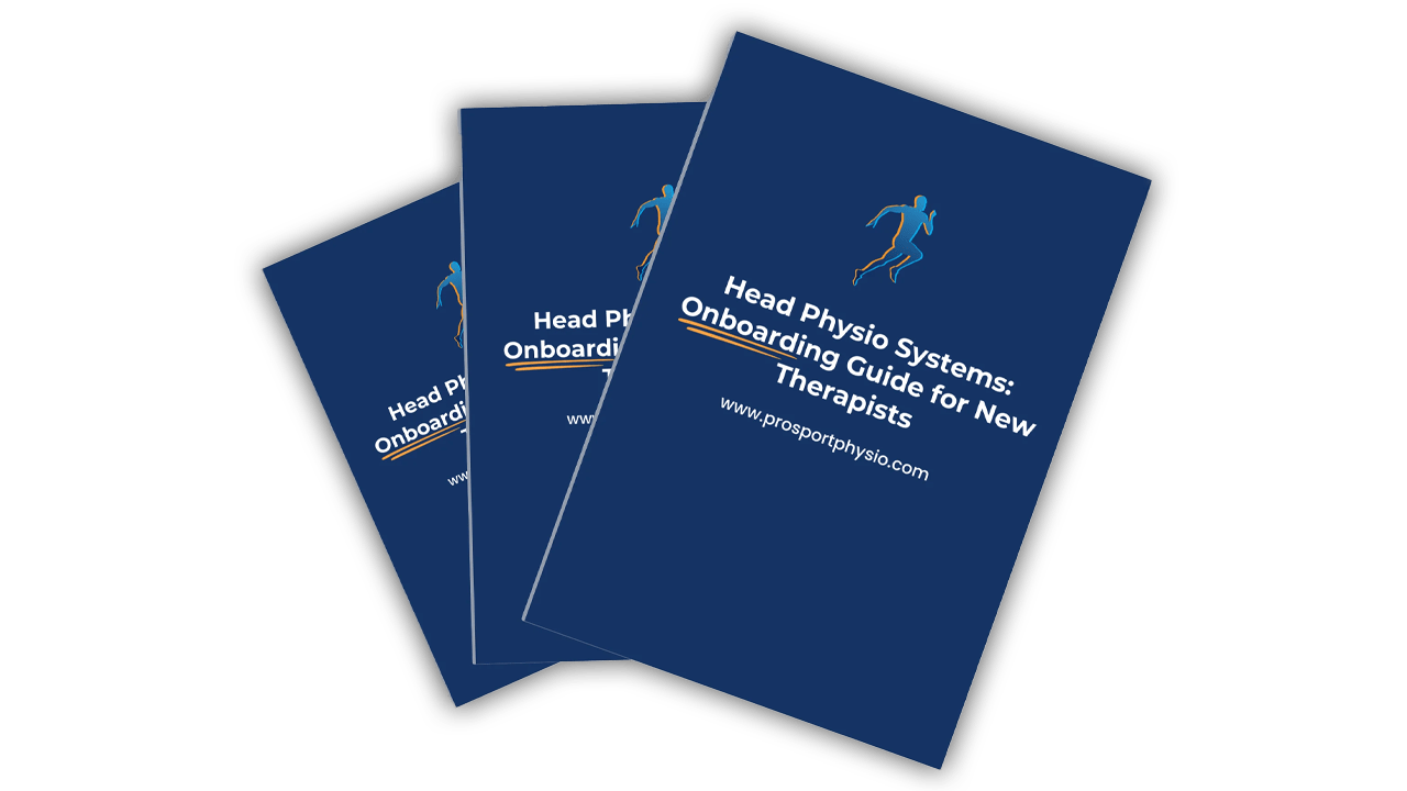 Head Physio Systems onboarding guide for The Go To Therapists joining the Business Mentorship with Dave O'Sullivan